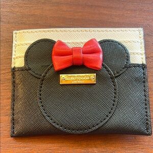 Kate Spade Minnie Mouse card holder